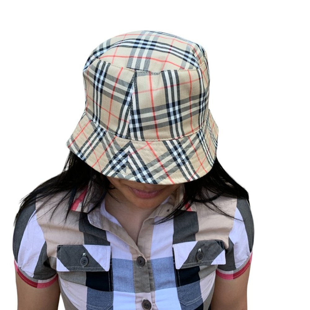 Vintage Burberrys Novacheck Bucket Hat